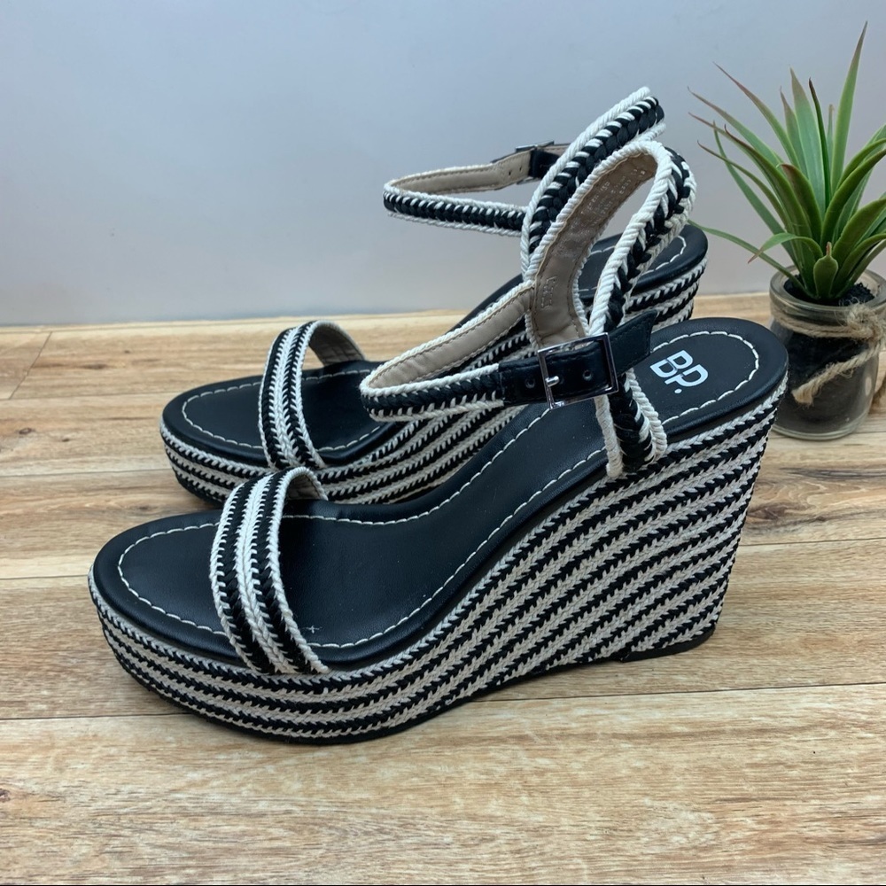 Bp Giana Platform Wedge Sandal sz 8
